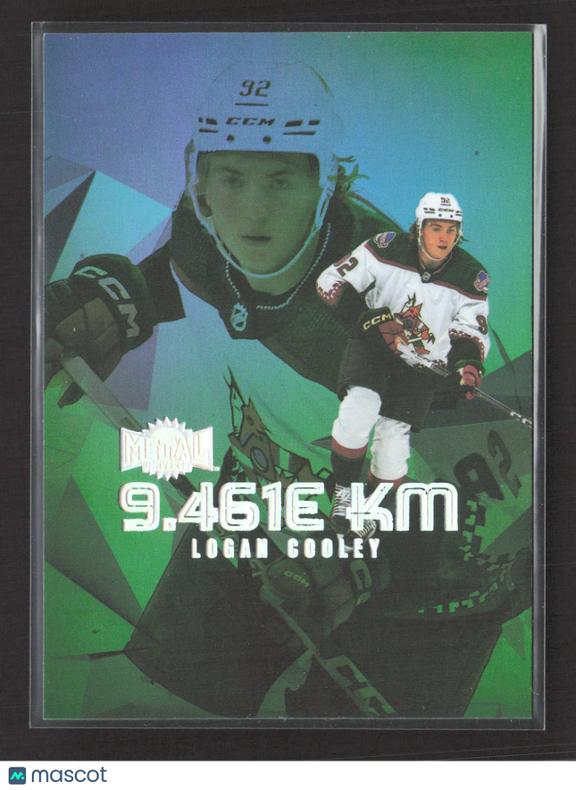 2024 SkyBox Metal Universe Hockey Light Years Logan Cooley #LY-4