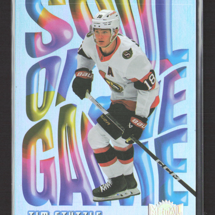 2024 SkyBox Metal Universe Soul of the Game Tim Stutzle #9 of 35