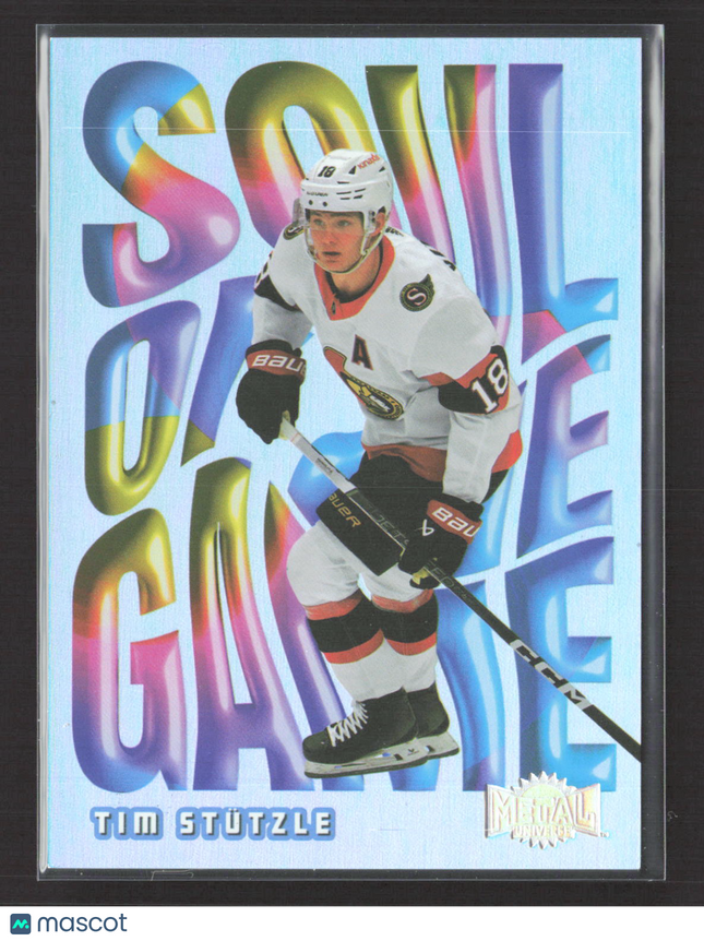 2024 SkyBox Metal Universe Soul of the Game Tim Stutzle #9 of 35