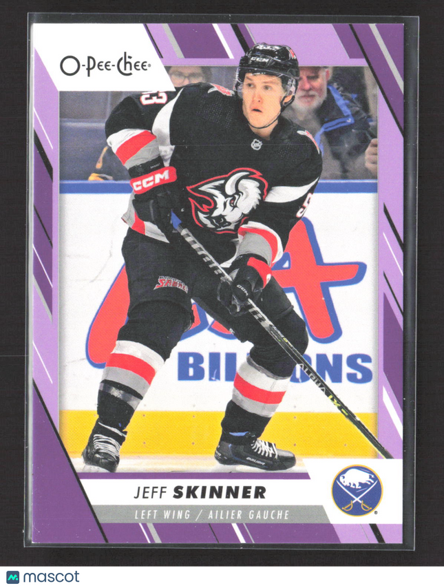2024 O-Pee-Chee Jeff Skinner #78 Purple Border 37/49