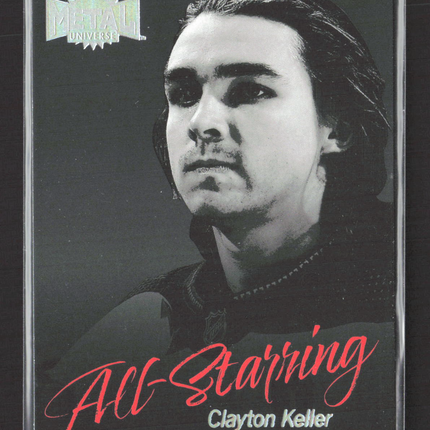 2023 SkyBox Metal Universe All-Starring Clayton Keller #AS-8