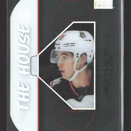 2023 SkyBox Metal Universe The House Jack Hughes #TH-5
