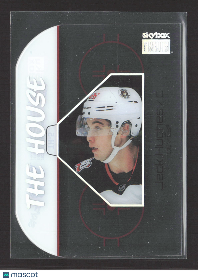 2023 SkyBox Metal Universe The House Jack Hughes #TH-5