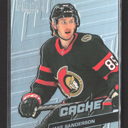 2023 SkyBox Metal Universe Cache Jake Sanderson #C-43