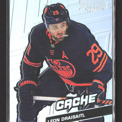 2023 SkyBox Metal Universe Cache Leon Draisaitl #C-32