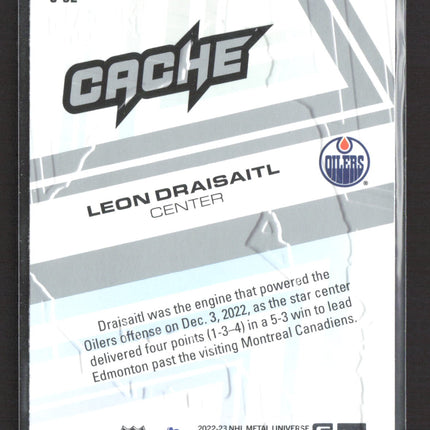 2023 SkyBox Metal Universe Cache Leon Draisaitl #C-32