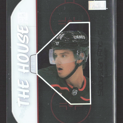 2023 SkyBox Metal Universe The House Sebastian Aho #TH-10