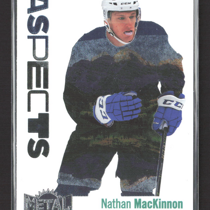 2022 SkyBox Metal Universe Aspects Nathan MacKinnon #A-5