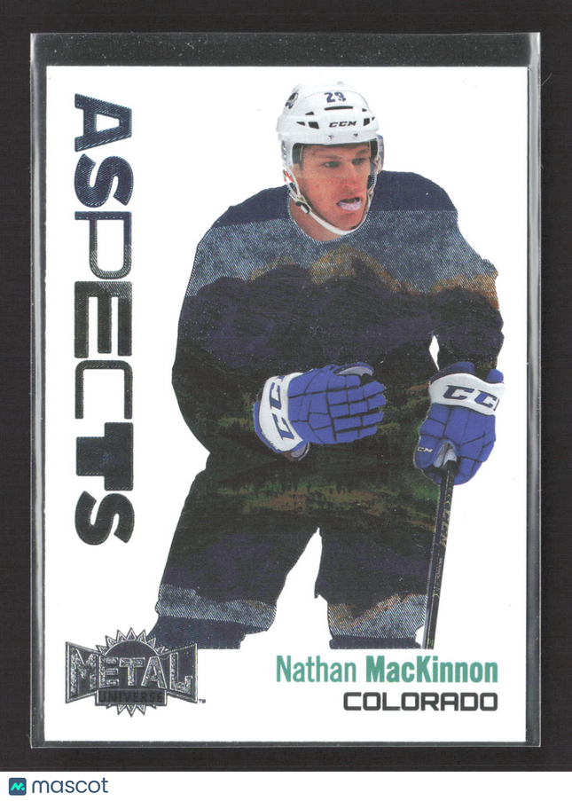2022 SkyBox Metal Universe Aspects Nathan MacKinnon #A-5