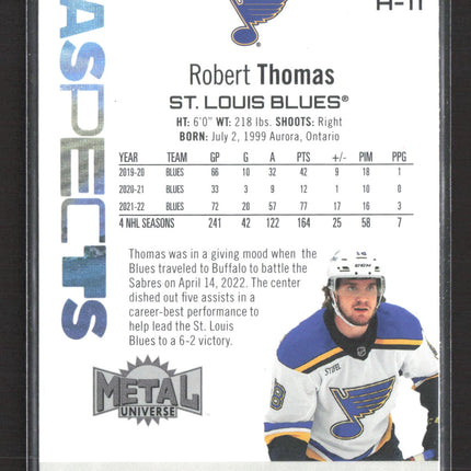 2023 SkyBox Metal Universe Aspects Robert Thomas #A-11
