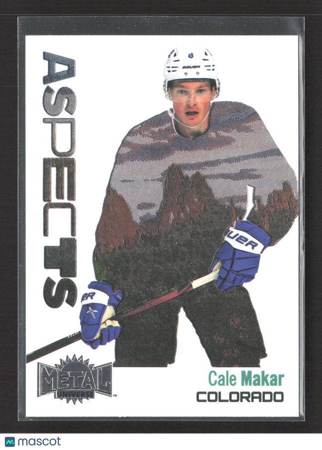 2023 SkyBox Metal Universe Aspects Cale Makar #A-15