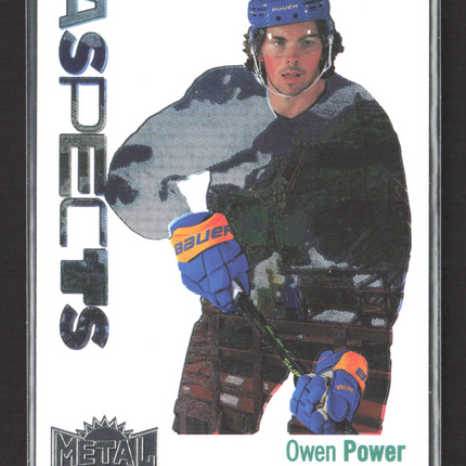 2022 SkyBox Metal Universe Aspects Owen Power #A-22