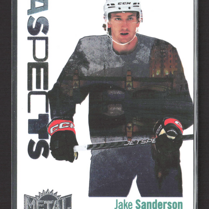 2023 SkyBox Metal Universe Aspects Jake Sanderson #A-24