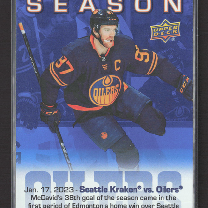 2024 Upper Deck Series 2 Monster Season Connor McDavid #MS-46
