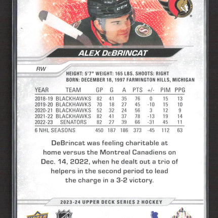 2024 Upper Deck Series 2 Alex DeBrincat #375