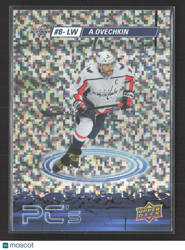 2024 Upper Deck Series 2 PC's Alex Ovechkin #PC-8 Silver Sparkle
