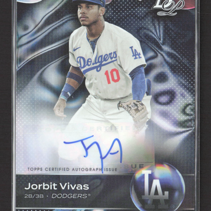2023 Topps Bowman Platinum Jorbit Vivas #TOP-29 Auto