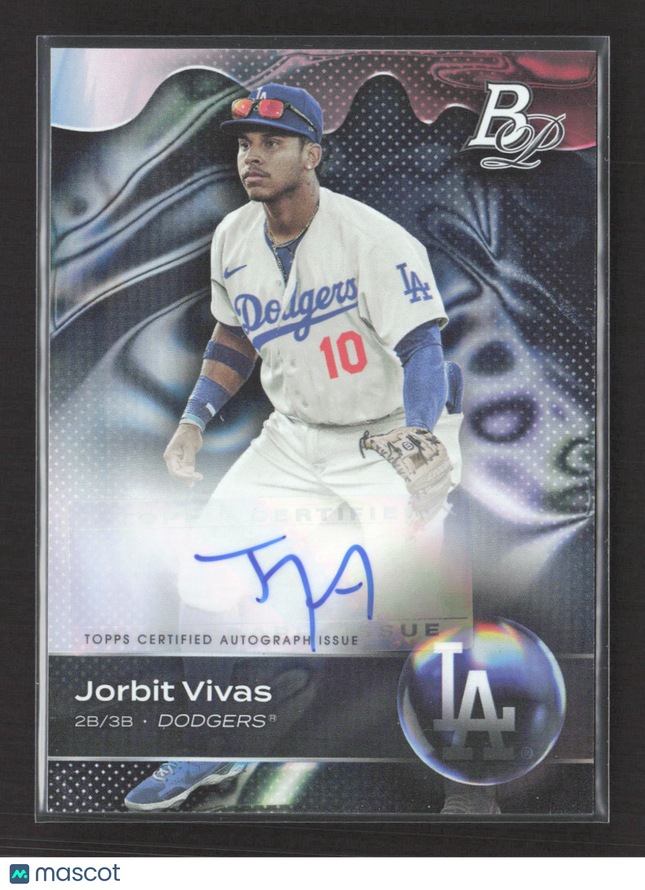 2023 Topps Bowman Platinum Jorbit Vivas #TOP-29 Auto