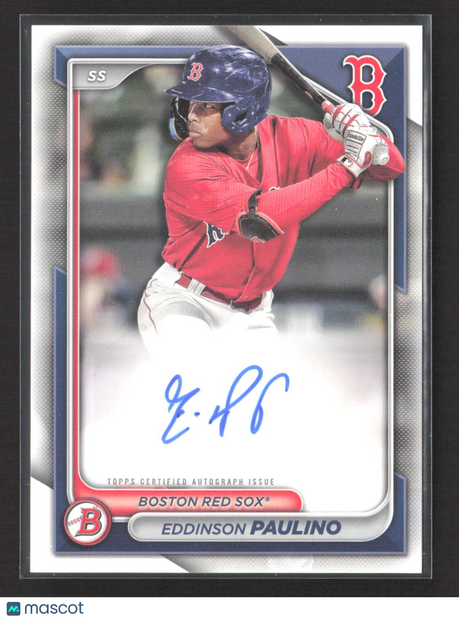 2024 Bowman Eddinson Paulino #PPRA-EP Auto