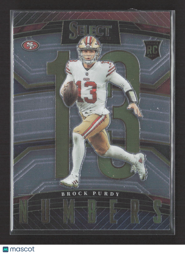 2023 Panini Select Select Numbers Brock Purdy #SN-5 RC
