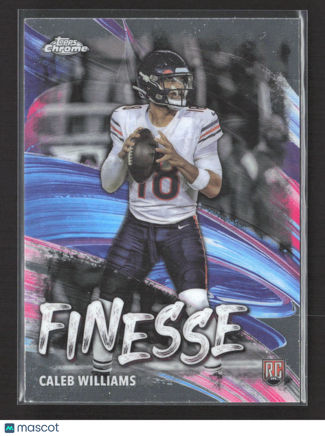 2024 Topps Chrome Finesse Caleb Williams #F-1 RC