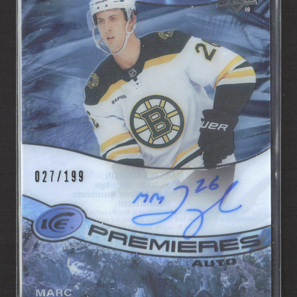 2022 Upper Deck Ice Ice Premieres Marc McLaughlin #IPA-MC 027/199 Auto