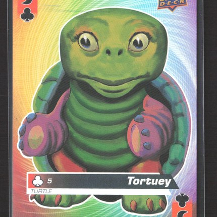 2021 Upper Deck Goodwin Champions Playing Card Design #5 Tortuey