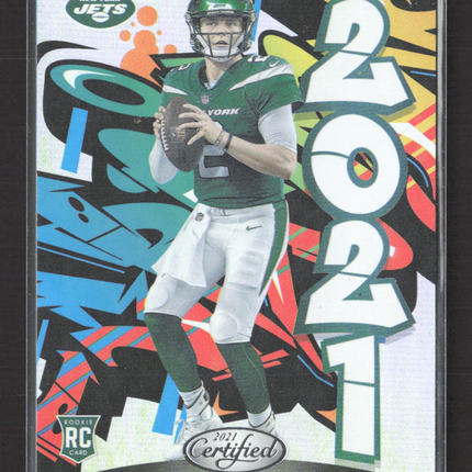 2021 Panini Certified Zach Wilson #2021-17 RC