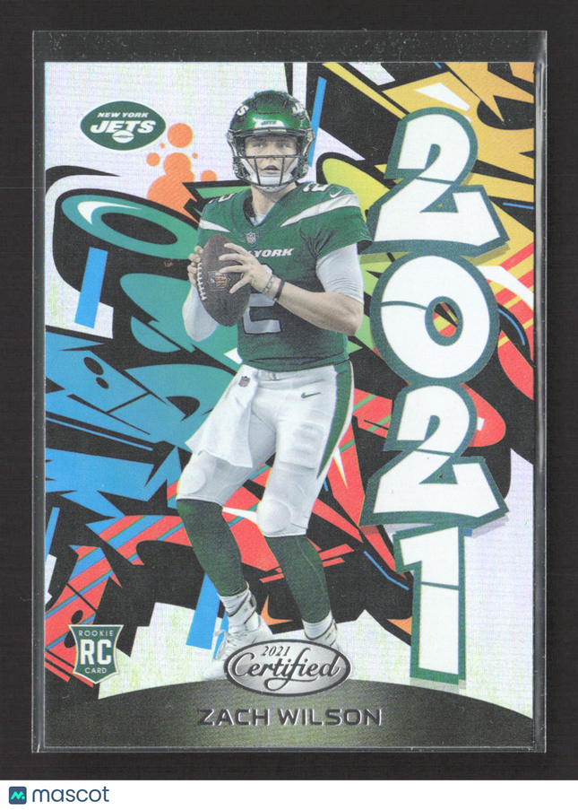 2021 Panini Certified Zach Wilson #2021-17 RC