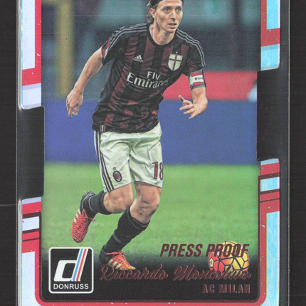 2016 Panini Donruss Soccer Riccardo Montolivo #8 Press Proof 084/149