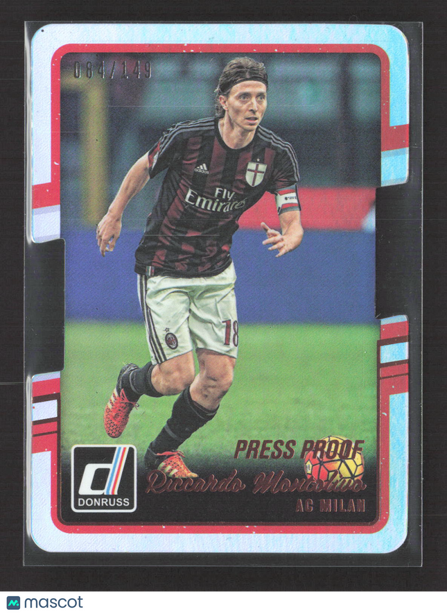 2016 Panini Donruss Soccer Riccardo Montolivo #8 Press Proof 084/149