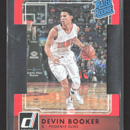 2016 Panini Donruss Devin Booker #223 Red 76/99