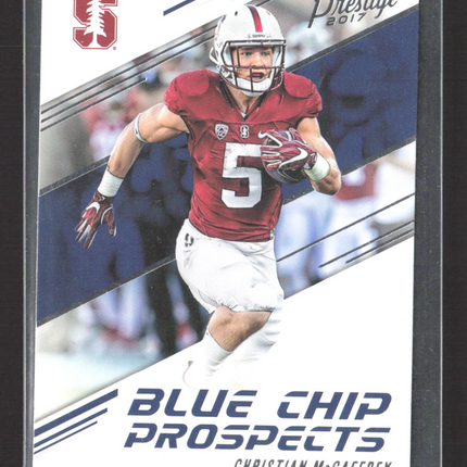 2017 Panini Prestige Blue Chip Prospects Christian McCaffrey #15