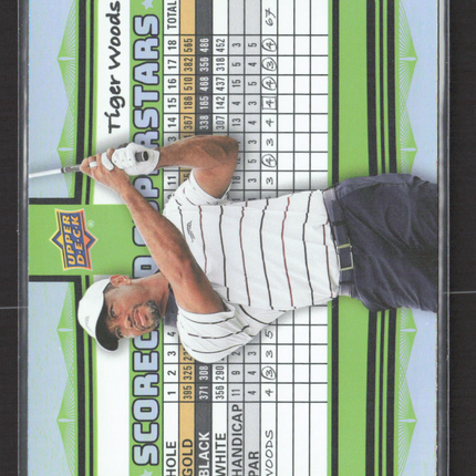 2026 Upper Deck Scorecard Superstars Tiger Woods #SS-1