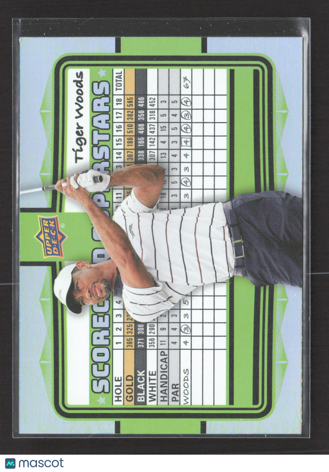2026 Upper Deck Scorecard Superstars Tiger Woods #SS-1
