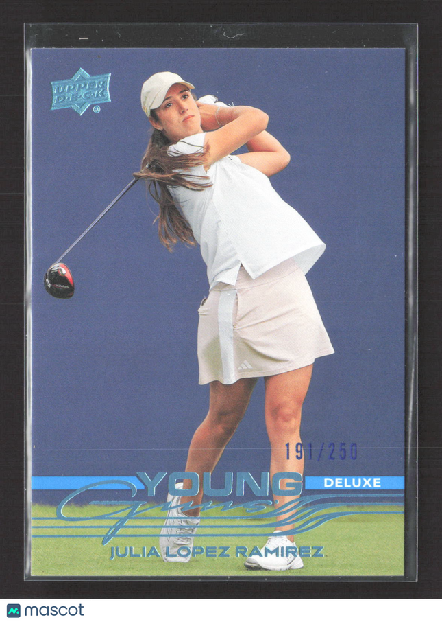 2026 Upper Deck Golf Young Guns Deluxe Julia Lopez Ramirez #109 191/250