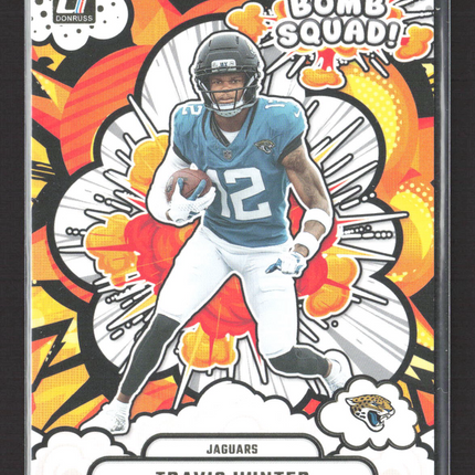 2025 Panini Donruss Bomb Squad Travis Hunter #BS-THR