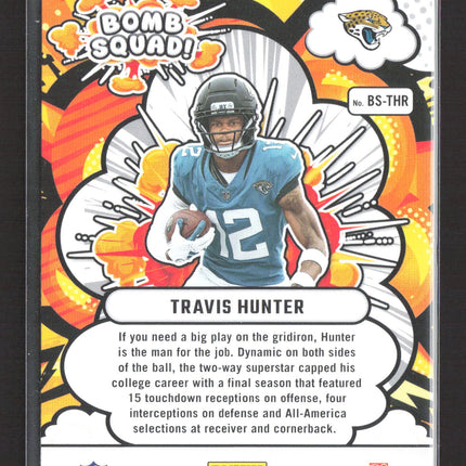 2025 Panini Donruss Bomb Squad Travis Hunter #BS-THR