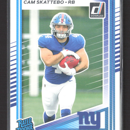 2025 Panini Donruss Football Cam Skattebo #302