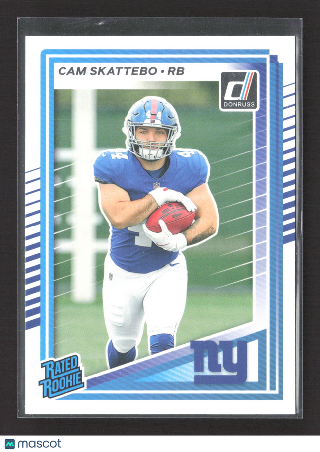 2025 Panini Donruss Football Cam Skattebo #302