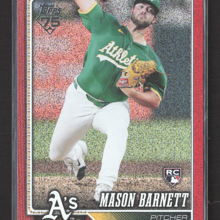 2026 Topps Series One Mason Barnett #273 Red RC /5