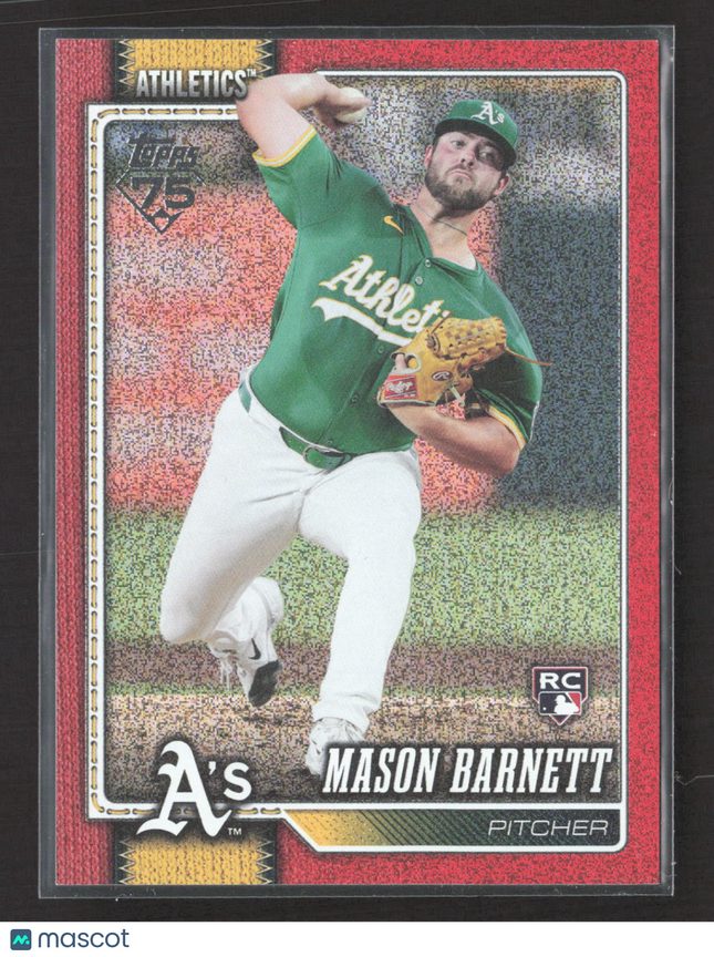 2026 Topps Series One Mason Barnett #273 Red RC /5