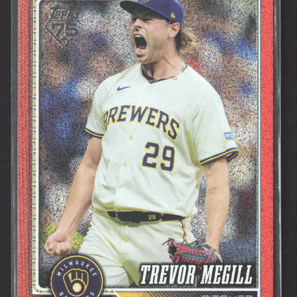 2026 Topps Series 1 Trevor Megill #141 Orange /25