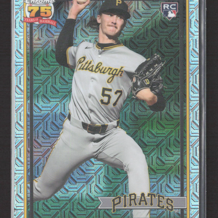 2026 Topps Chrome 75 Years of Baseball Bubba Chandler #91C-75 Mojo RC