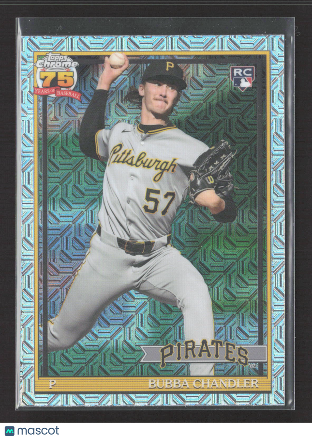 2026 Topps Chrome 75 Years of Baseball Bubba Chandler #91C-75 Mojo RC