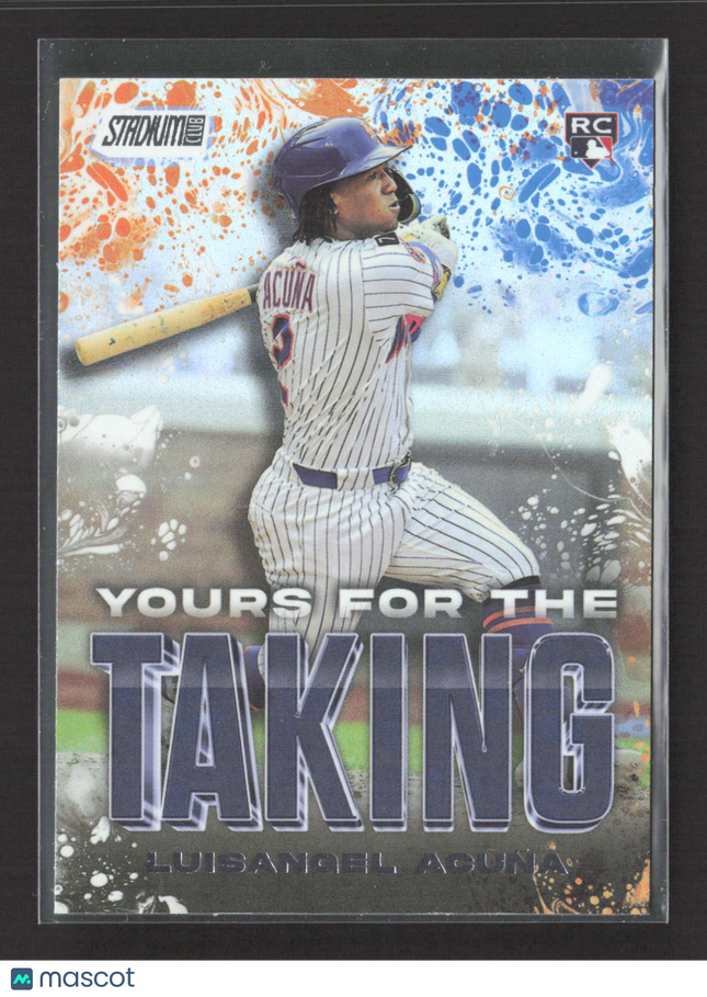 2025 Topps Stadium Club Yours For The Taking Luisangel Acuña #YK-8 RC