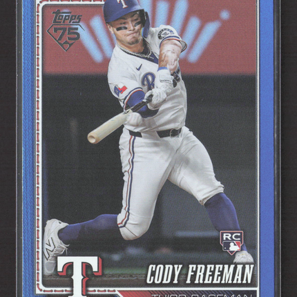 2026 Topps Series One Cody Freeman #224 Blue RC /150