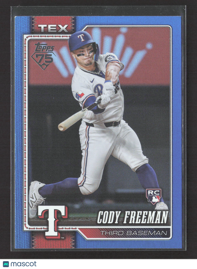 2026 Topps Series One Cody Freeman #224 Blue RC /150