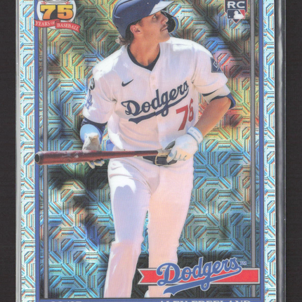 2024 Topps Chrome 75 Years of Baseball Alex Freeland #91C-56 Mojo Refractor