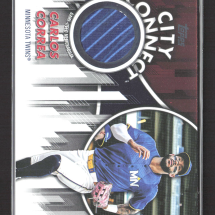 2026 Topps City Connect Carlos Correa #CC-CCO Game-Used Relic